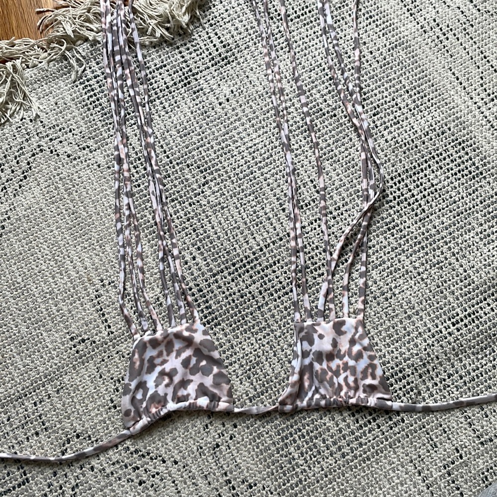 Stone Fox Swim Cheetah Top